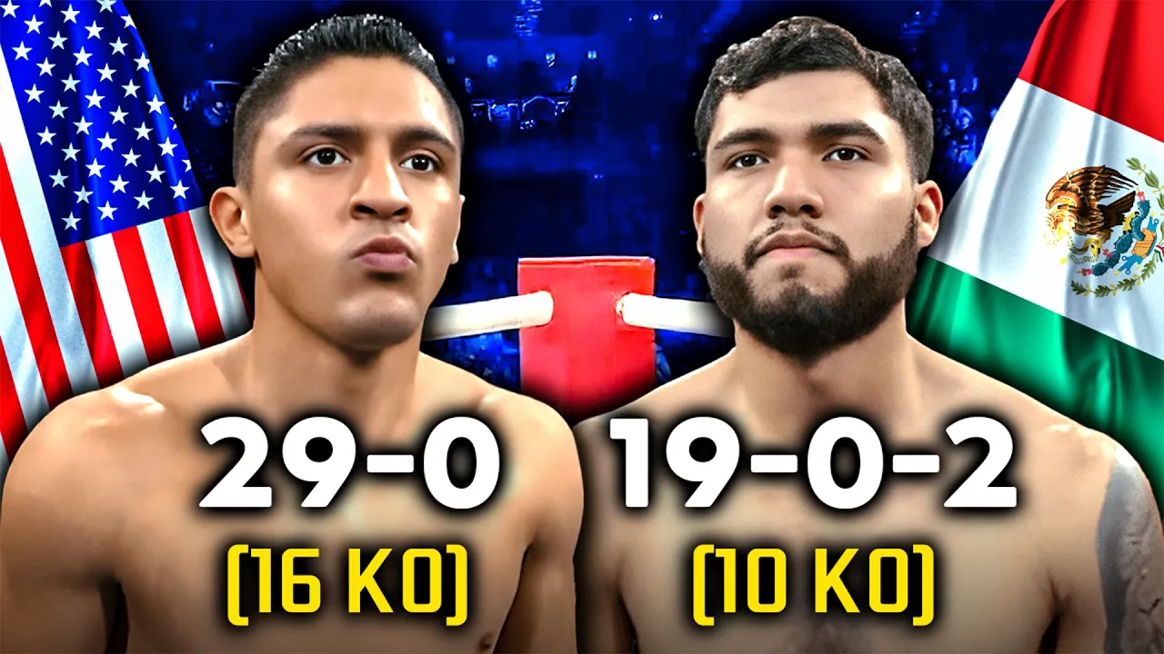 Giovani Santillan (USA) vs Julio Luna Avila (Mexico) | Full Fight Highlights