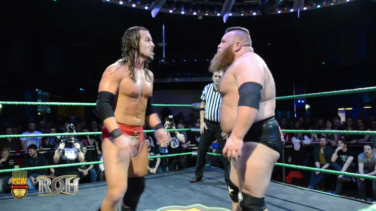 PCW & ROH: Dave Mastiff v Adam Cole NXT - On Demand Teaser Trailer background