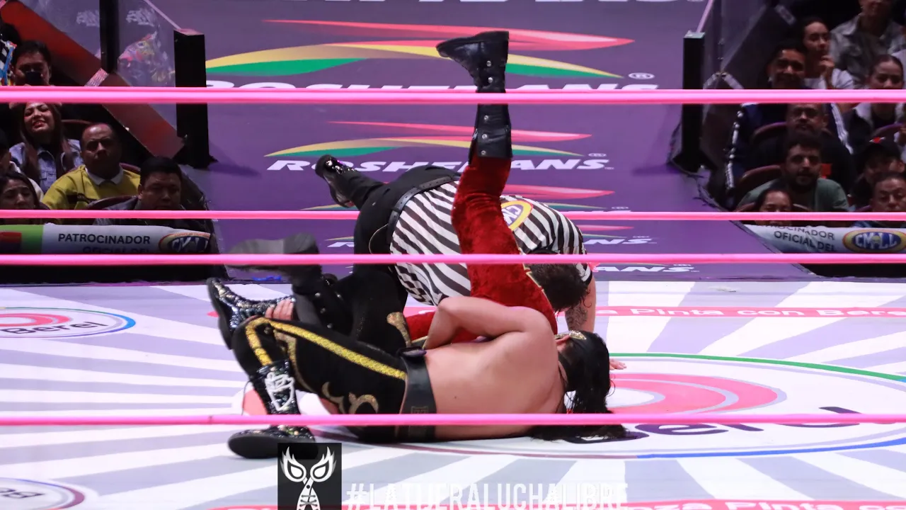 CMLL: Hechicero Vs Bandido, luchón de campeonato background