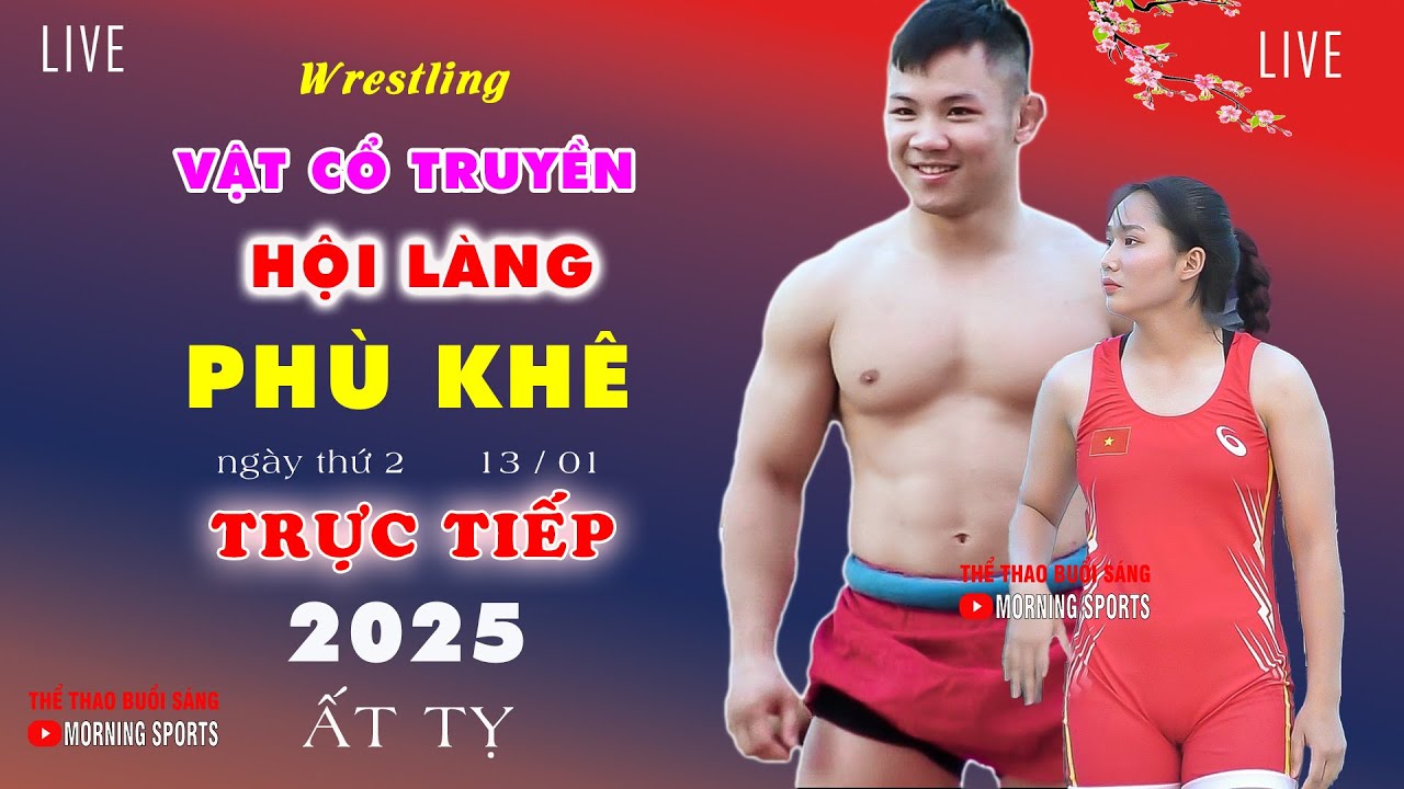 🔴 Trực Tiếp giải vật cổ truyền hội Phù Khê - Từ Sơn 2025 background