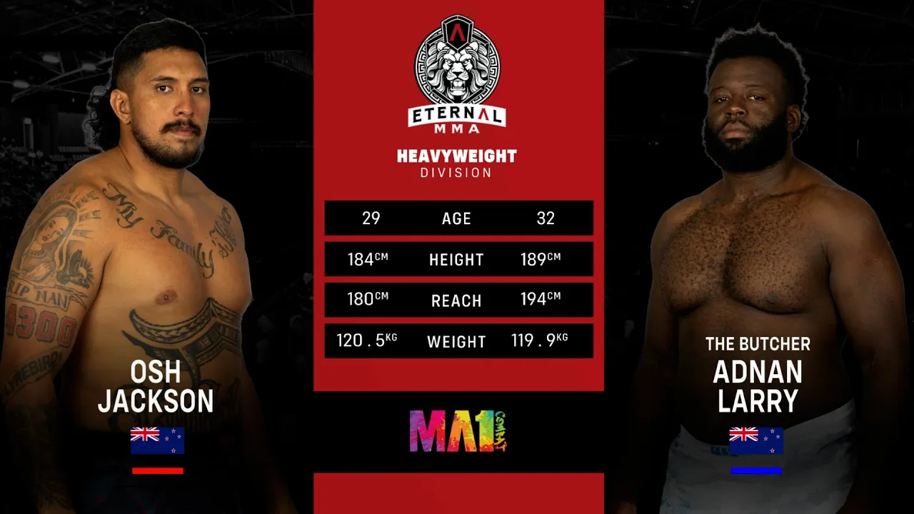 Eternal MMA 95: Osh Jackson VS Adnan Larry | FULL FIGHT