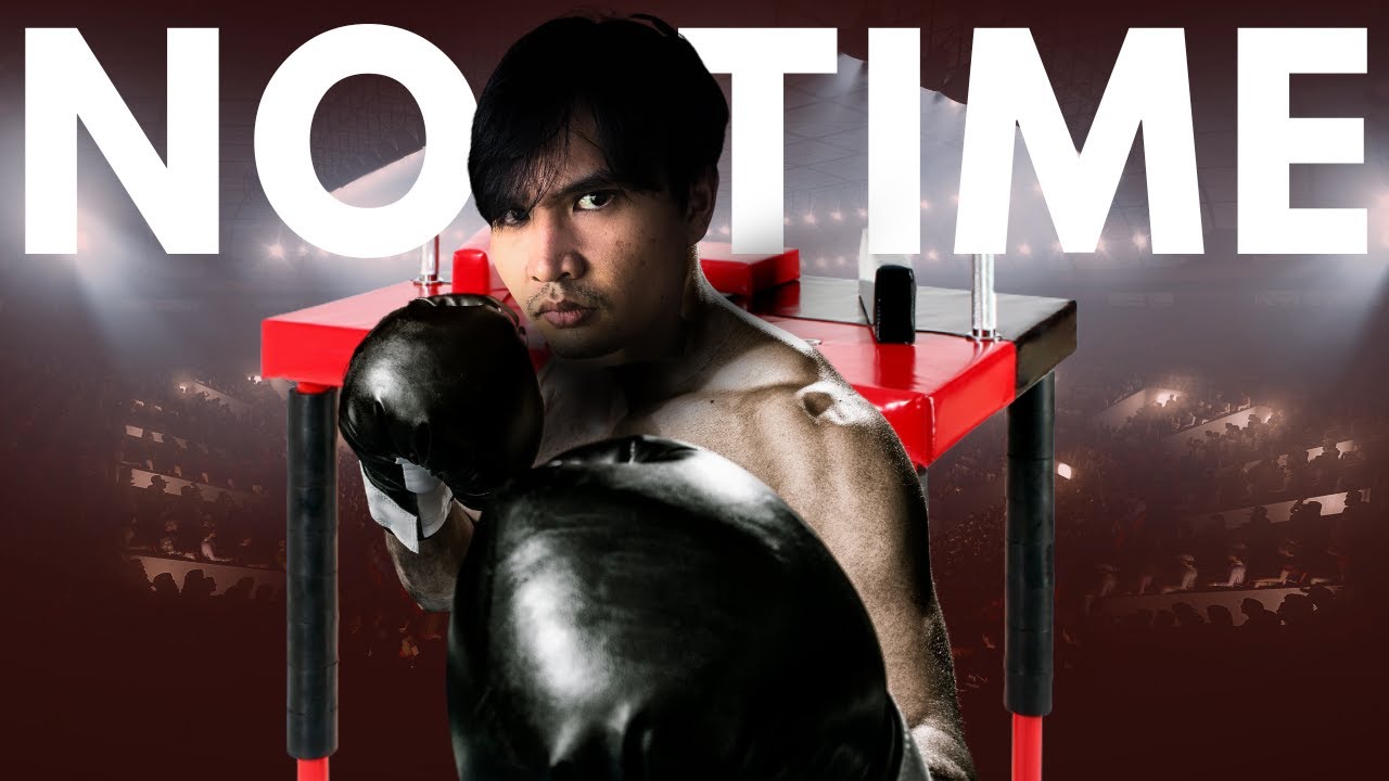 Preparation for a Smaller Armwrestling Competition (or Supermatch) backdrop