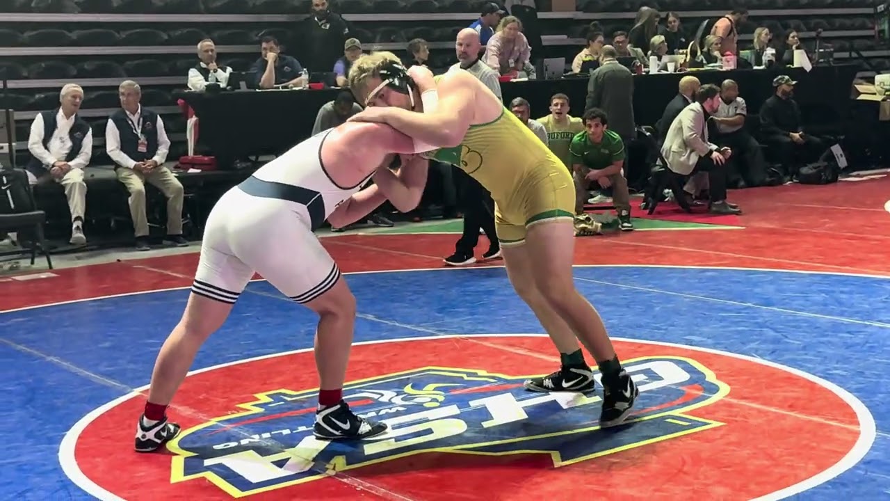Grey Richardson Buford vs Wesley Rakestraw North Paulding 285lb 2026 GHSA 6A State Tournament Finals