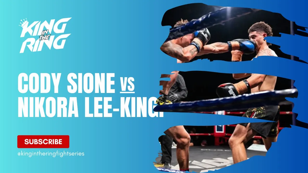 62kg : Nikora Lee-Kingi vs Cody Sione