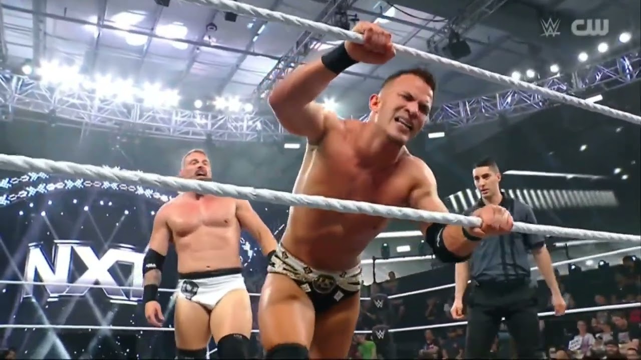 WWE NXT RICKY STARKS VS RIDGE HOLLAND 03/18/25 background