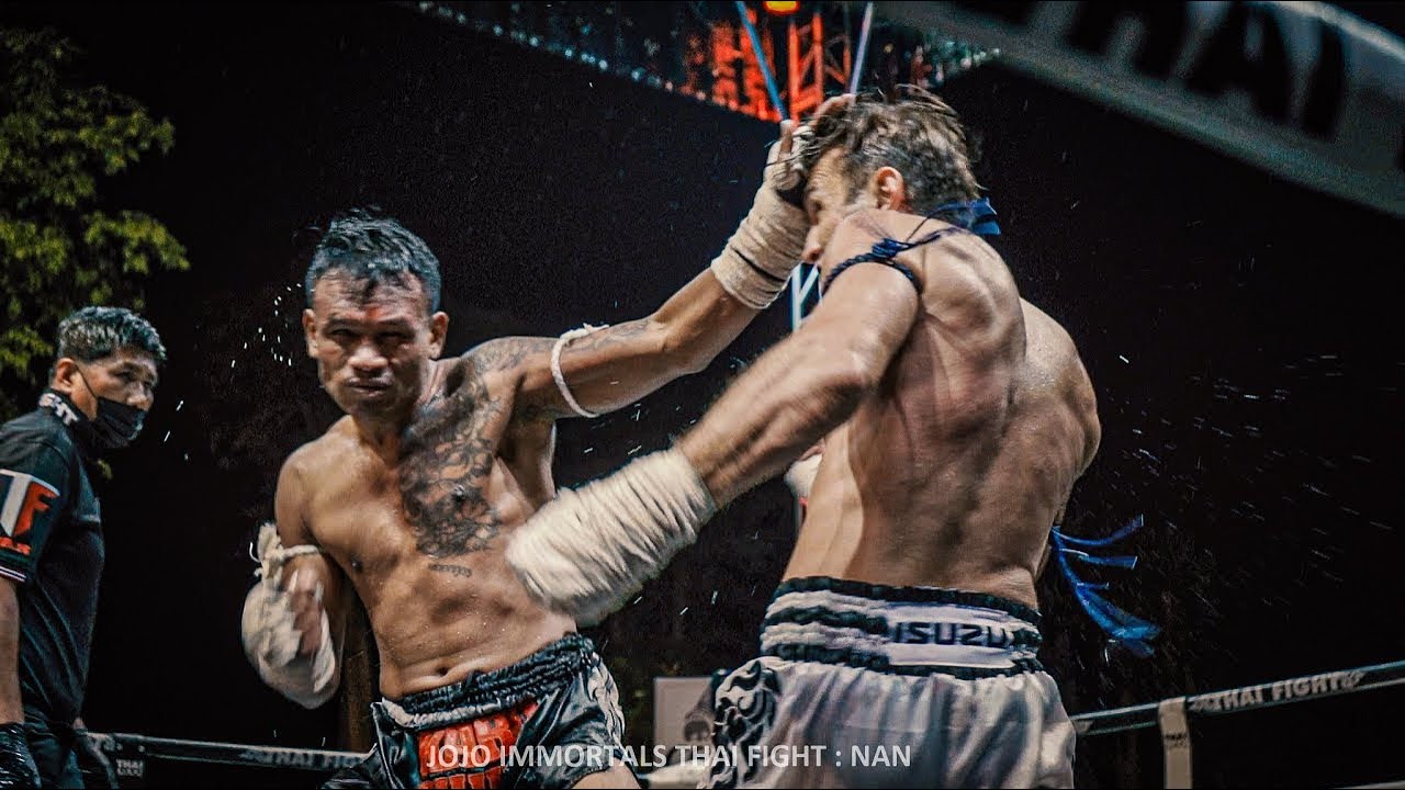 ไทยไฟต์อิคคิวซังบู๊กลางฝนกับนักมวยรัสเซีย อิคคิวซัง ก.รุ่งธนเกียรติ vs Vladimir Shuliank