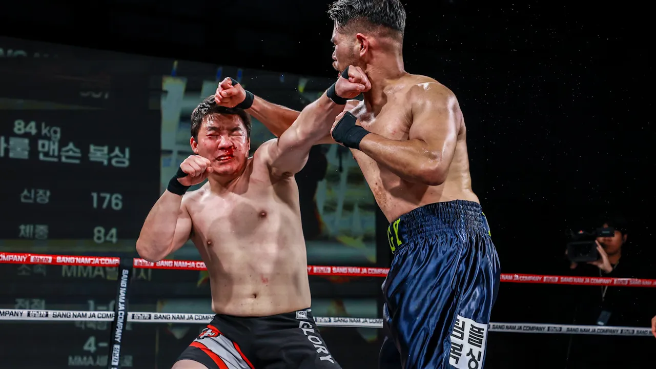 백기열 VS 신경용 (상남자룰 맨손복싱) KOREAN BARE KNUCKLE background