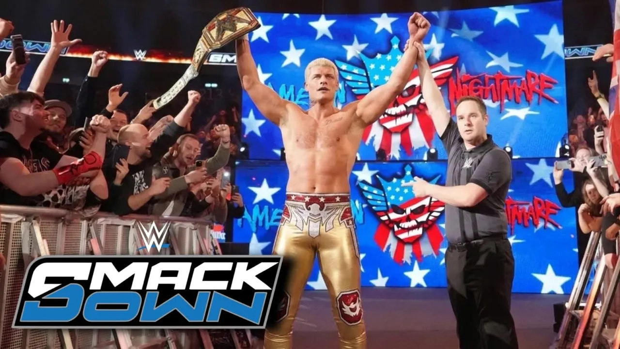 Cody Rhodes would win WWE Undisputed Championship against Drew McIntyre - WWE Smackdowns Highlights 