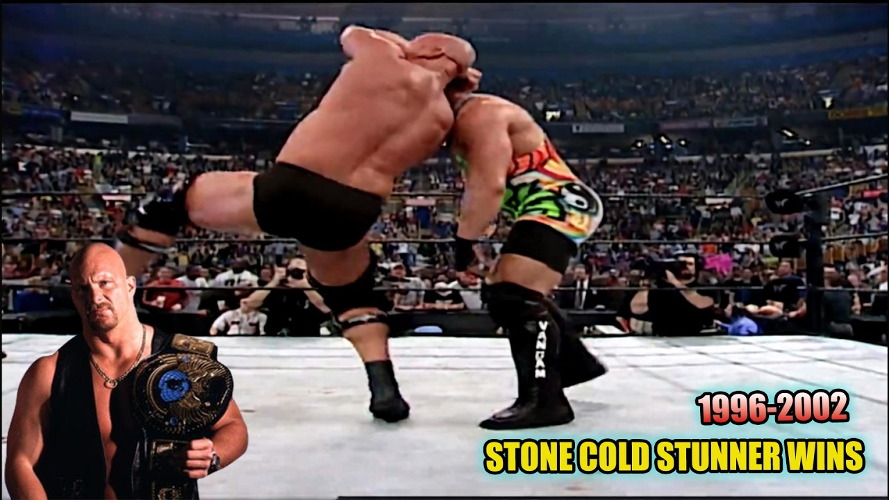 WWE Stone Cold Stunner Wins | 1996–2002 Era | Match Winning Finishers | Full HD Compilation