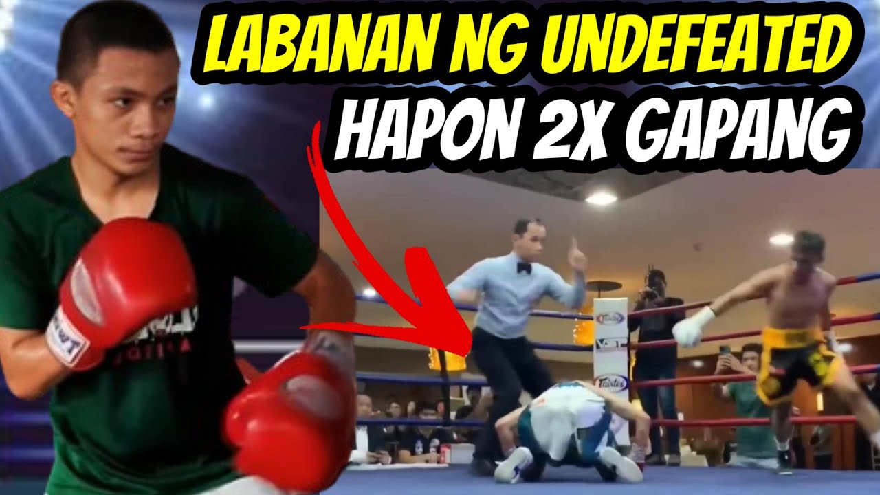 LATEST FIGHT! LABANAN NG UNDEFEATED HAPON 2X BAGSAK SA PINOY background