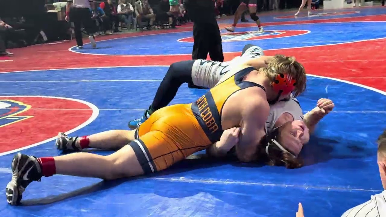 Ronan An North Cobb vs Aidan Buck Camden 215lbs 2026 GHSA 6A State Tournament Finals