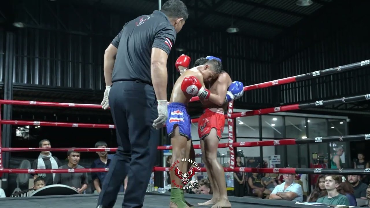 BOUT 2 🔴 WINNER: Canyon Ranong Muay Thai 🇹🇭 Vs 🔵 Nakhao S.Sakchay 🇹🇭