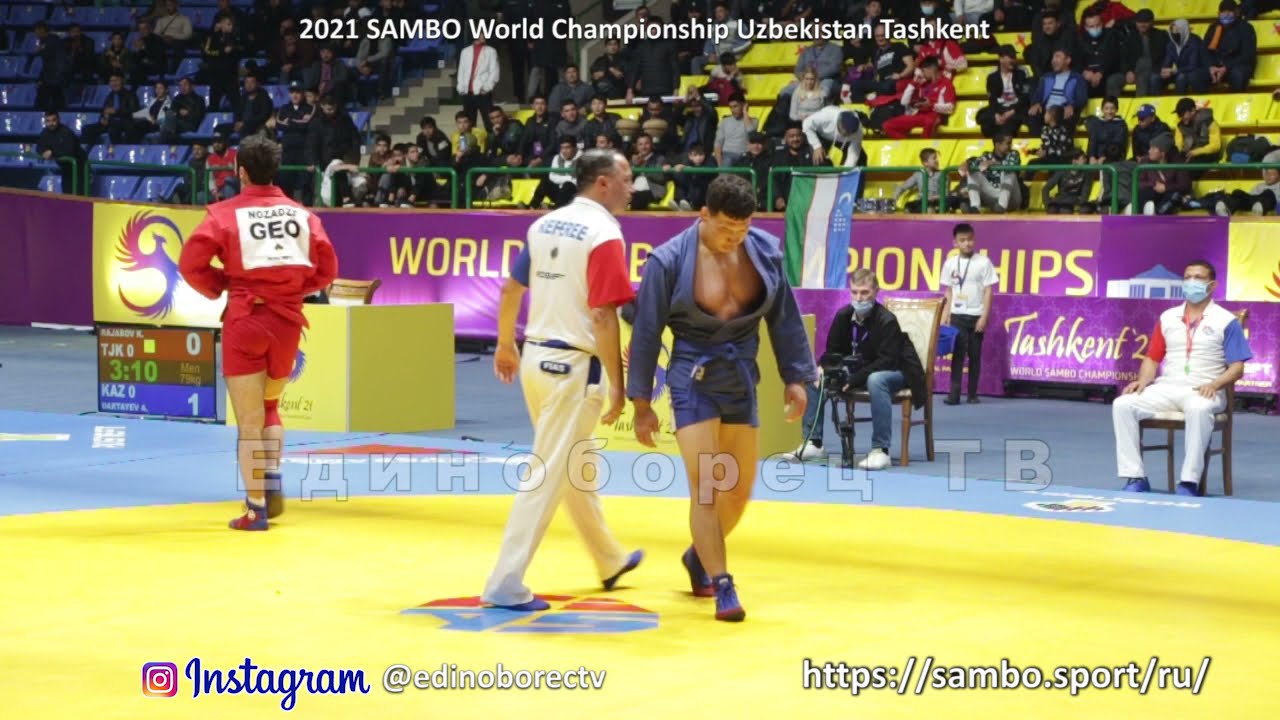 2021 SAMBO World Championship semifinal -88 kg