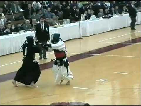 11 World Kendo Championships 2000 USA, Naoki Eiga JPN vs Hong KOR