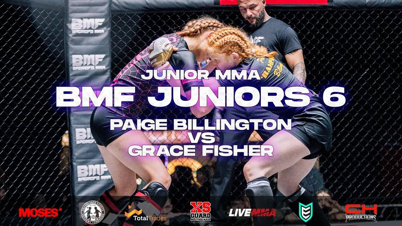 BMF Juniors 6 | Paige Billington vs Grace Fisher | Junior MMA background