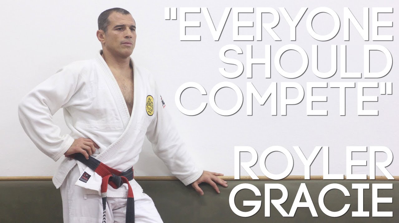 Jiu-Jitsu Master Royler Gracie: "Everyone should compete at least once"