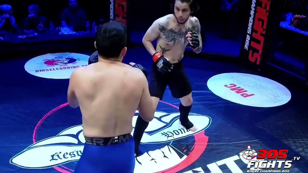 Marchan V.S Alvarez 305fights.tv #20 background
