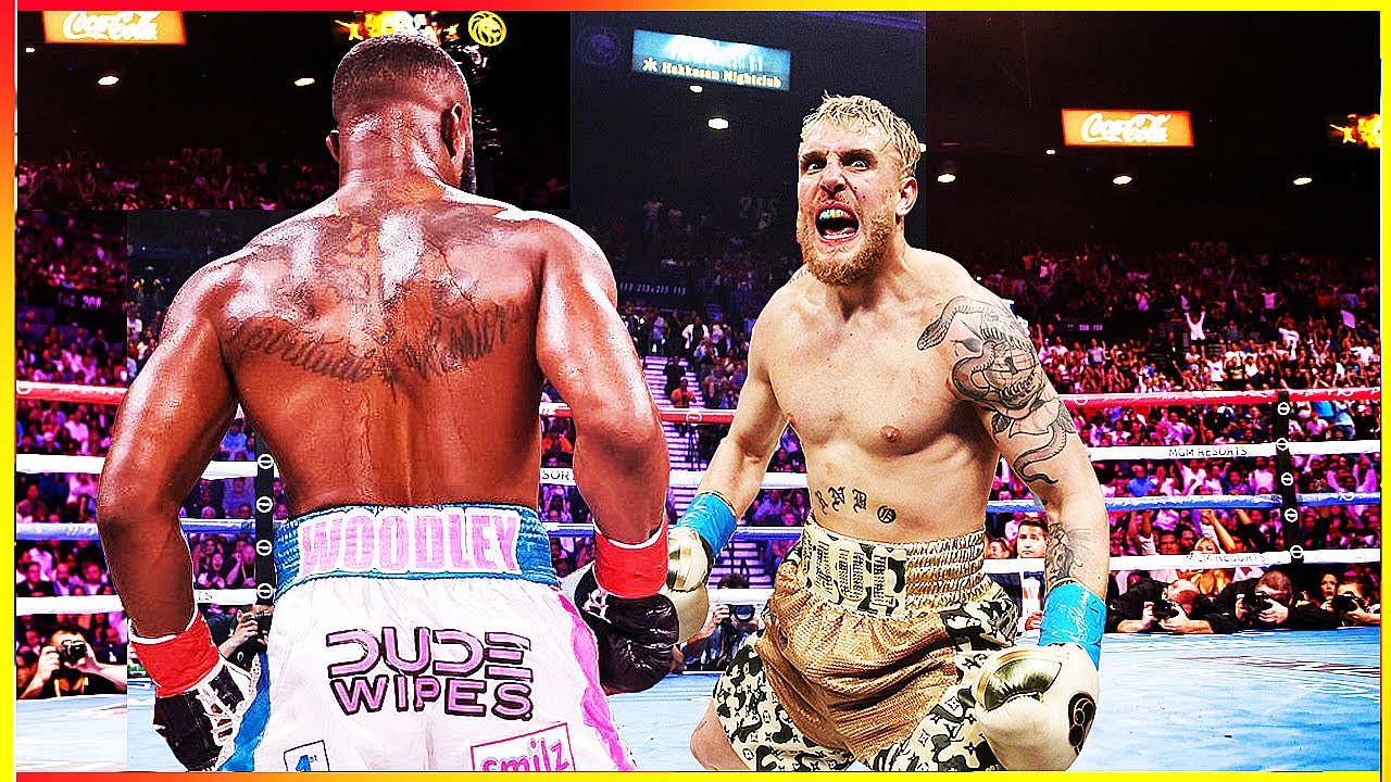 Jake Paul vs Tyron Woodley 2 PRE- FIGHT TALE backdrop