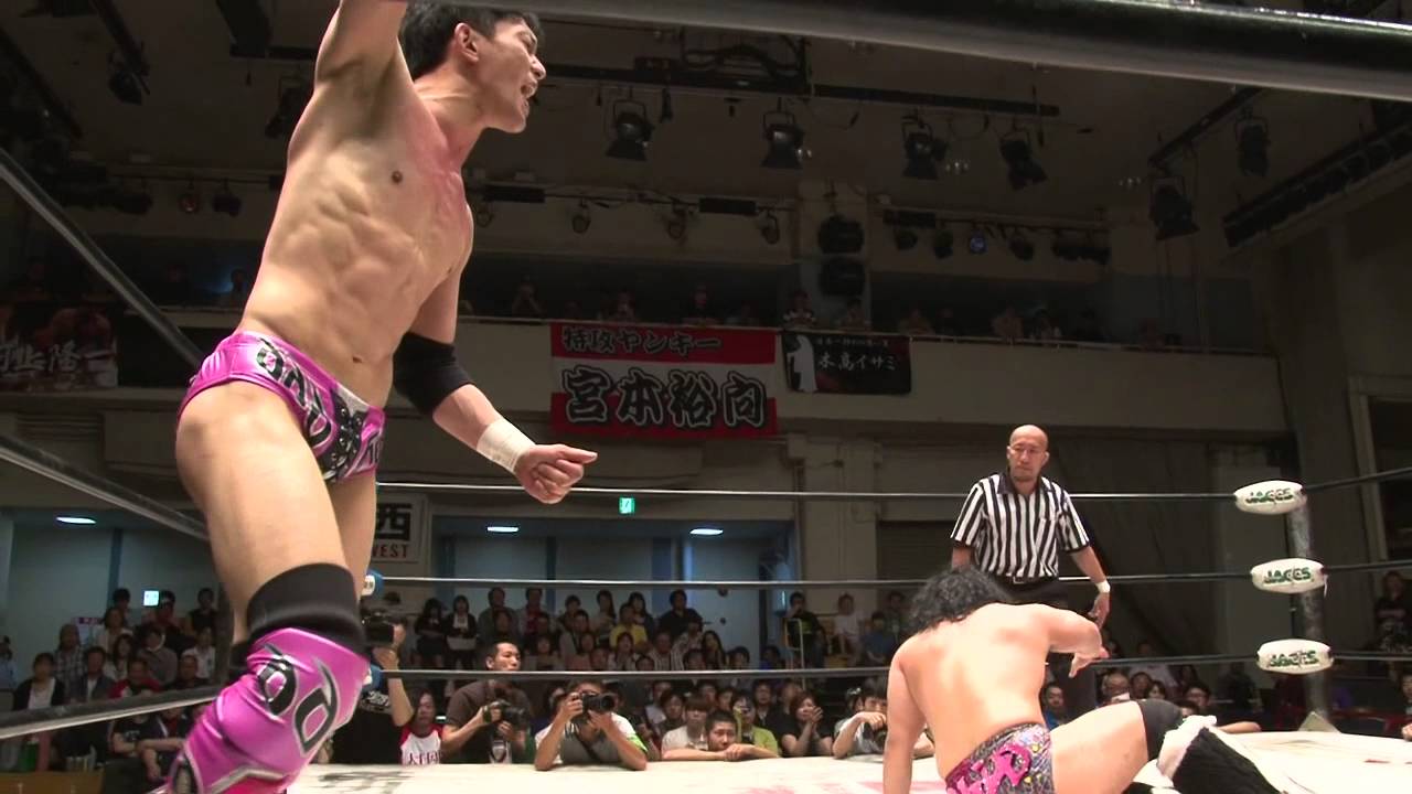 5.31後楽園 一騎当千Bブロック 征矢 vs 忍 background