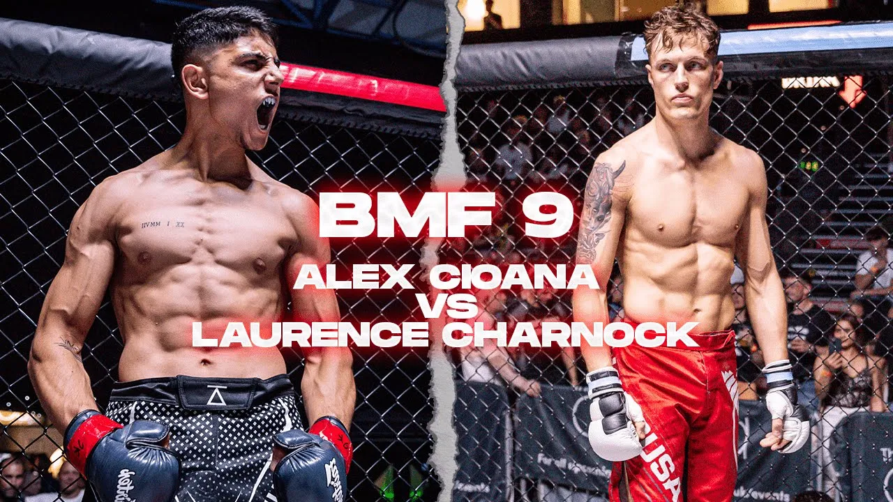 BMF 9 | Alex Cioana vs Laurence Charnock | Amateur Welterweight MMA background