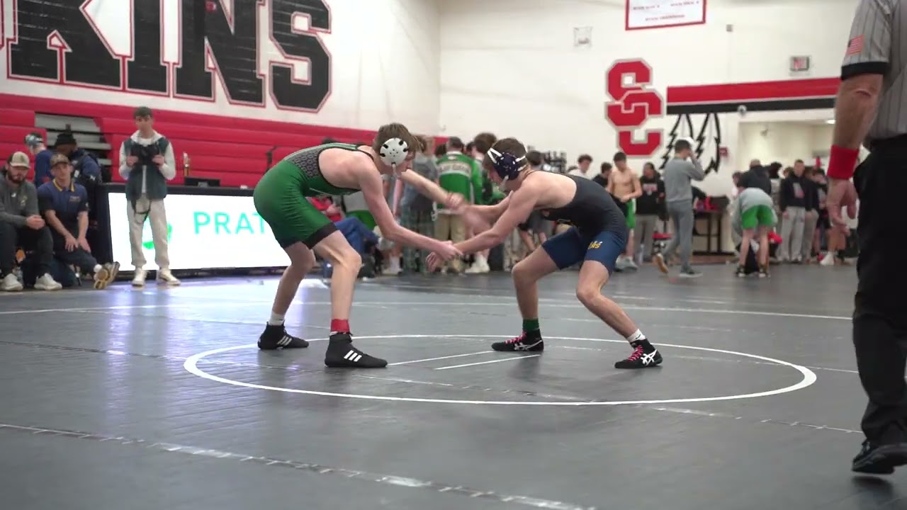 Carson Kimbrough Ola vs Preston Strickland Troup 132lbs 2025 Georgia Grappler Elite Duals background