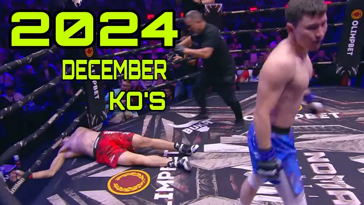 Best of MMA Knockouts December 2024 Week 2