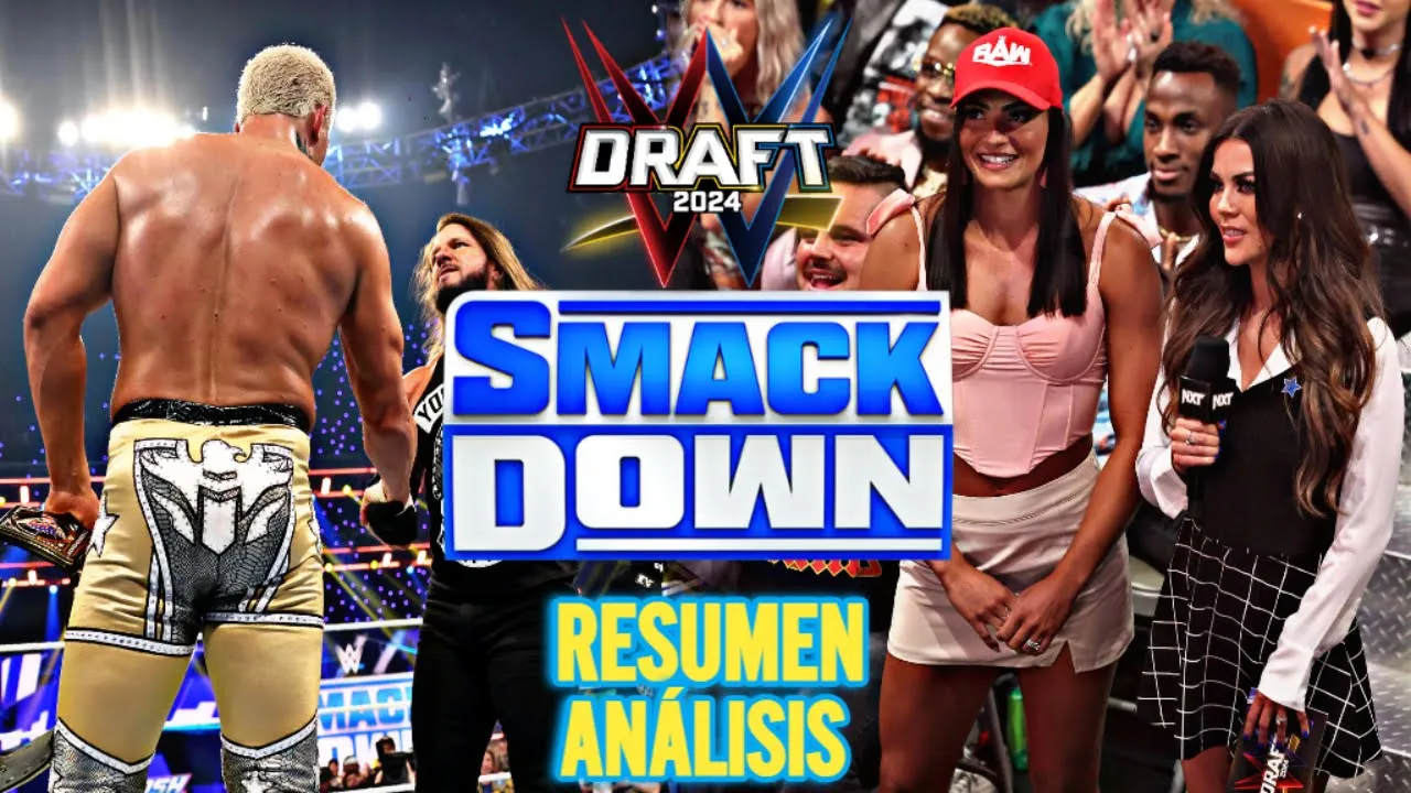 WWE SMACKDOWN/DRAFT NOCHE 1 (26-04-24) REVIEW/RESUMEN Y ANÁLISIS background