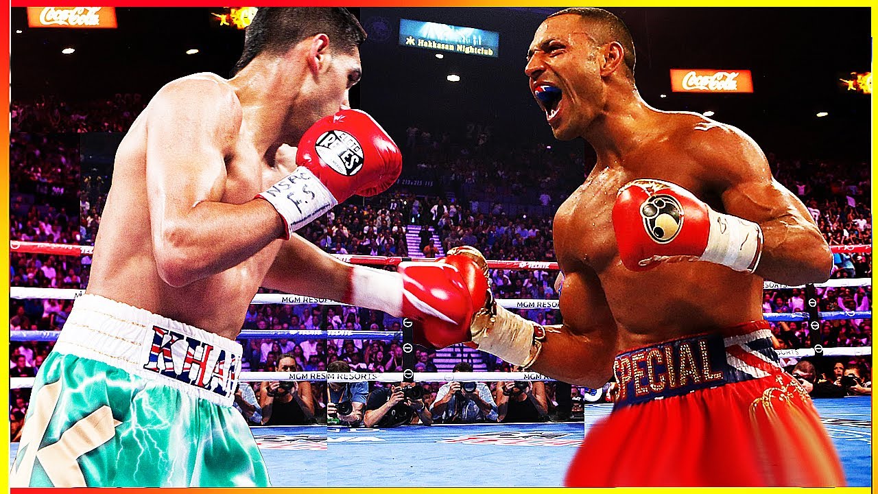 Amir Khan vs Kell Brook PRE- FIGHT TALE background