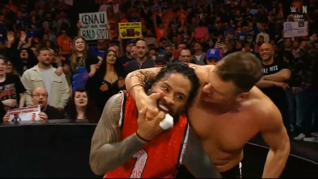 WWE RAW JIMMY USO VS GUNTHER 03/31/25