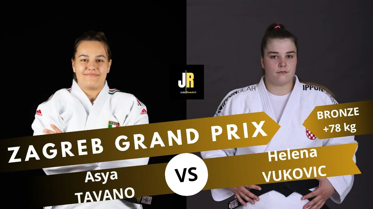 Asya TAVANO VS Helena VUKOVIC Zagreb Grand Prix 2025 | BRONZE +78 kg