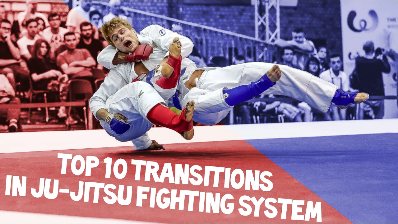 TOP 10 transitions in Ju-Jitsu Fighting System | immediate actions from Part 1 to Part 2