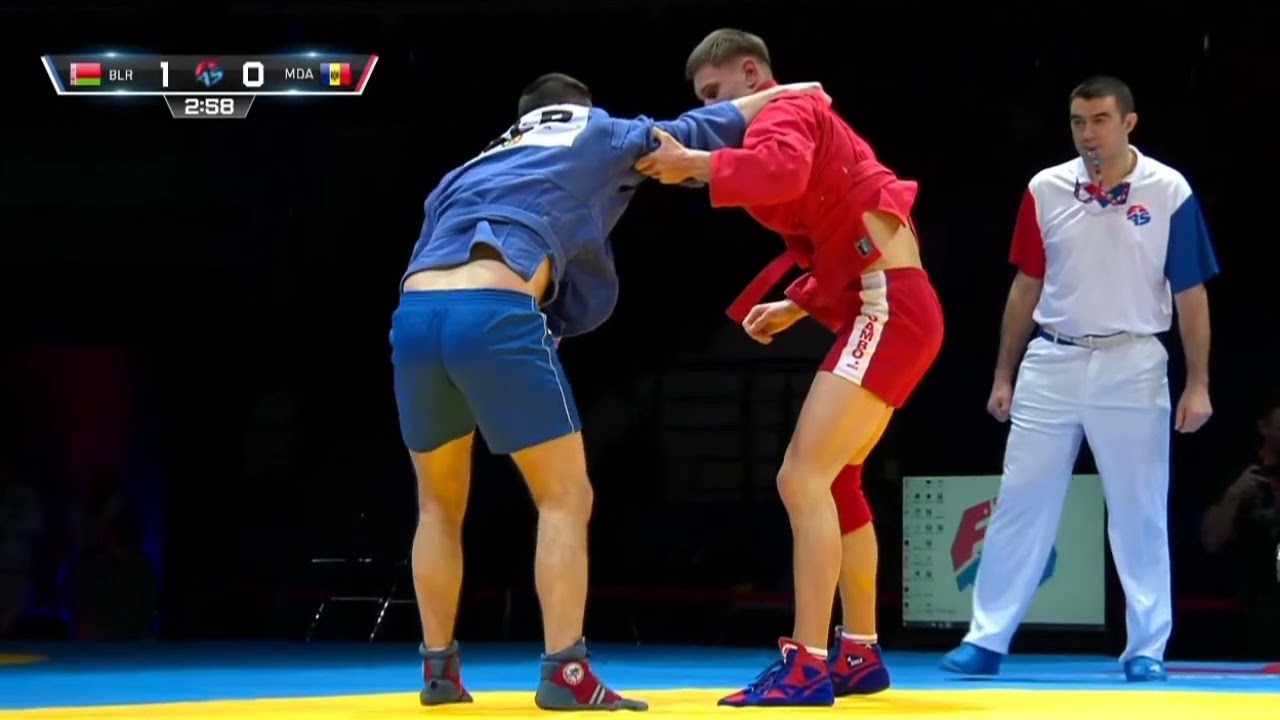 Final Sport Sambo 88 Kg Men, GORBAN Dan (MDA) VS ZHUPIKAU Uladzimir (BLR)