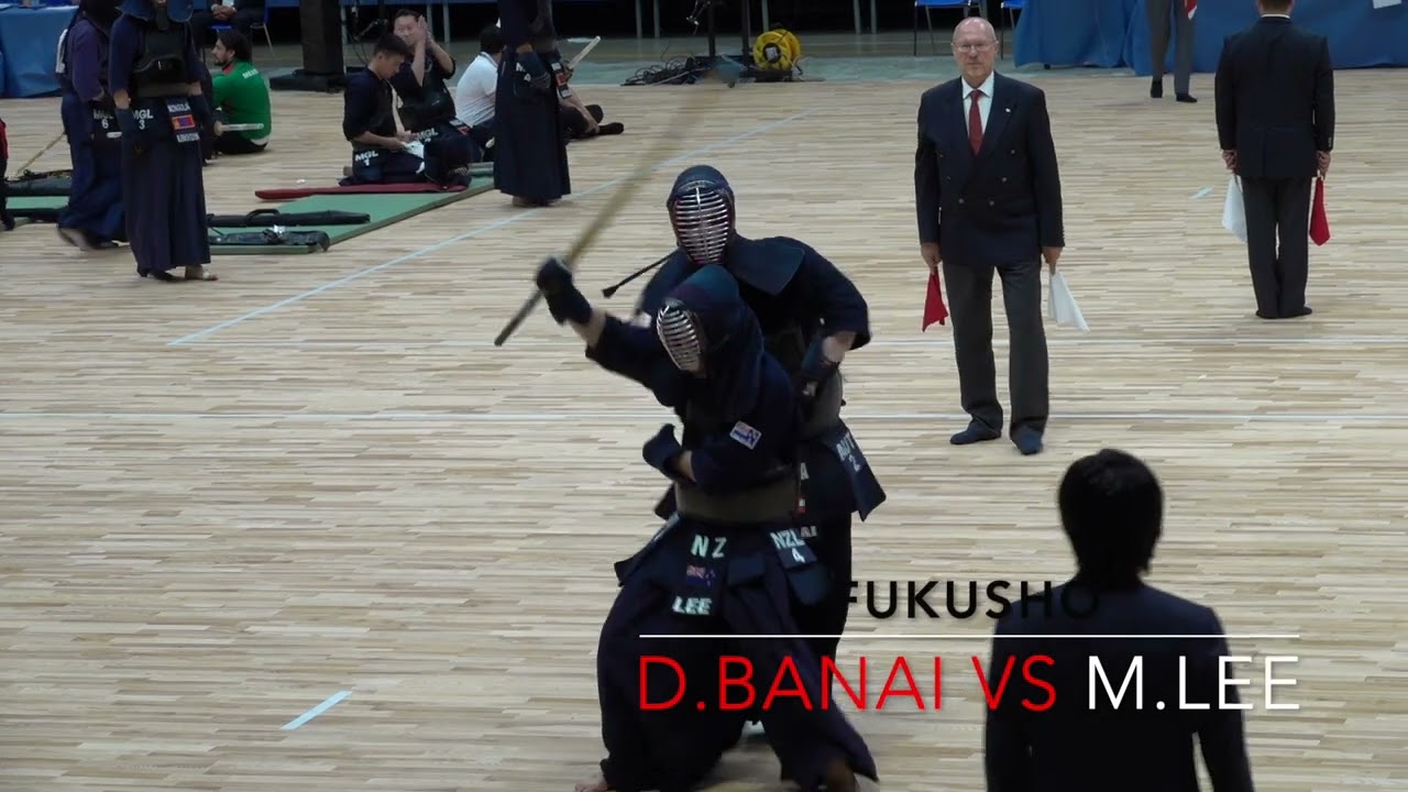 19 World Kendo Championships 2024 Men Team Pool NZ vs AUT