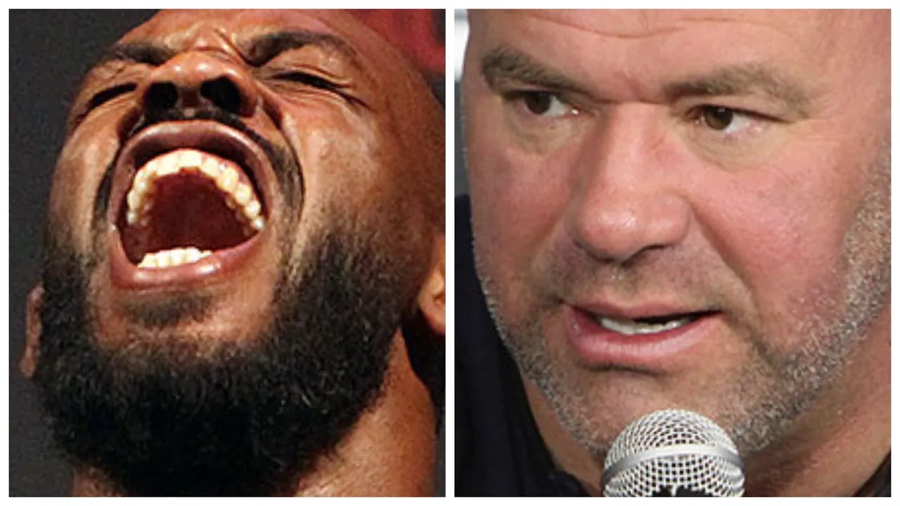 Dana White DENIES Jon Jones for UFC White House Event background