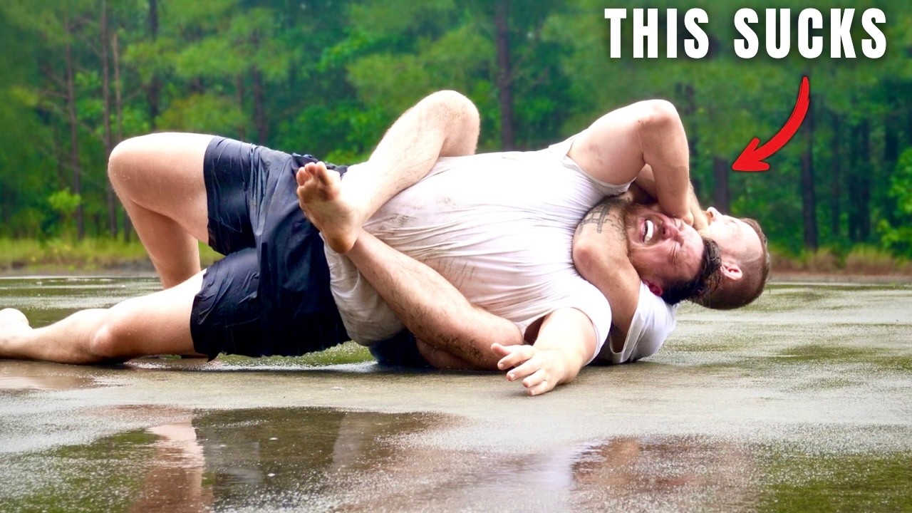 BJJ Doesn’t Work on Concrete background