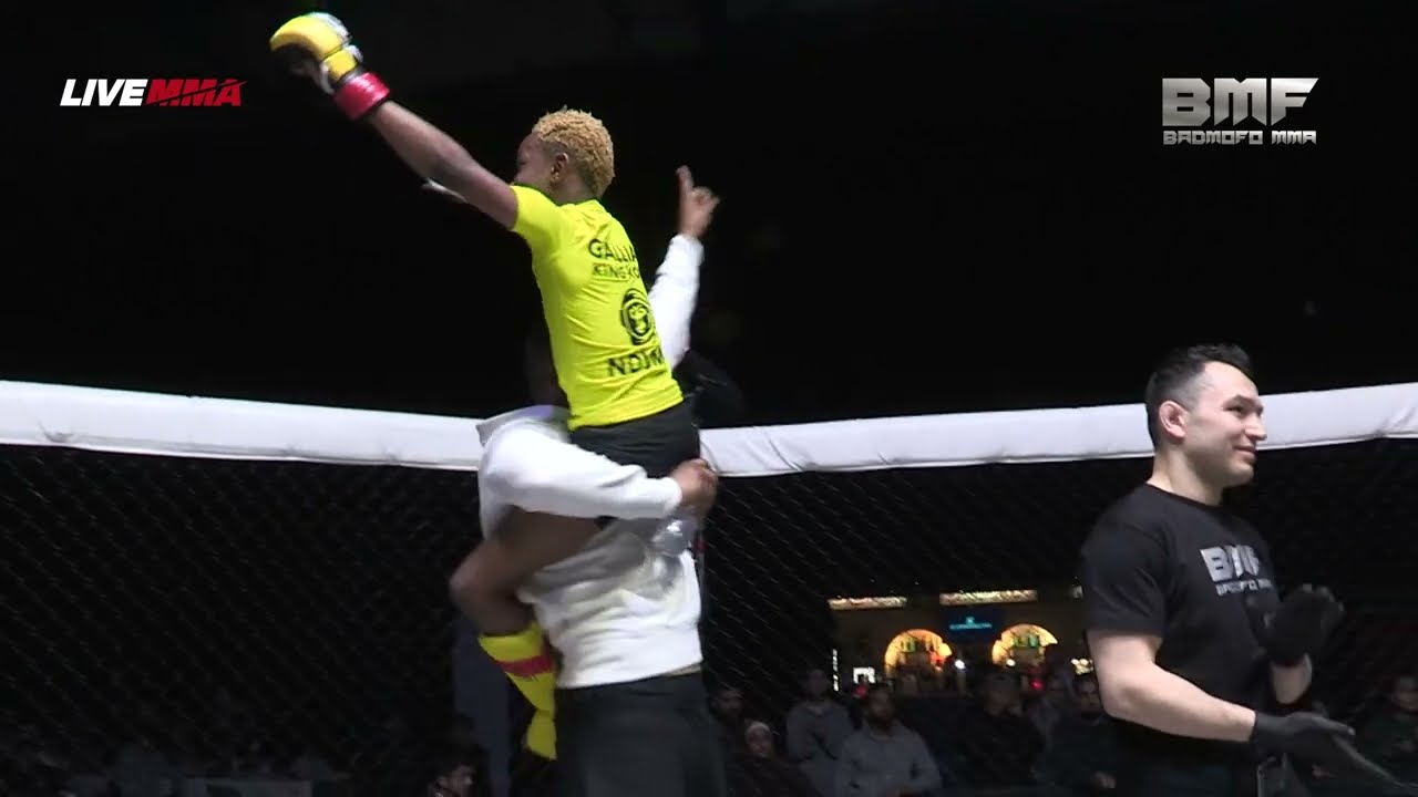 BMF Juniors 2 | Gallian Ndume vs Mohammed Umar Issa background