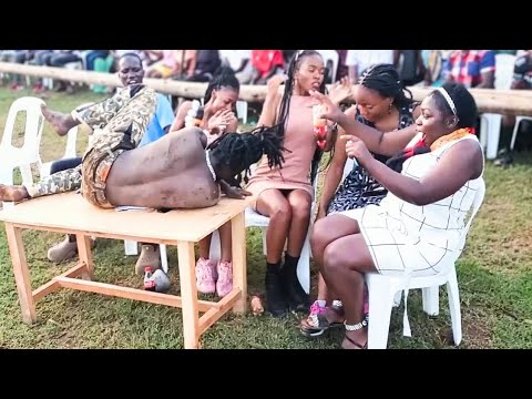 SGW Showdown: Unleashing Fury-Epic Match Army vs Akram | African wrestling on Top background