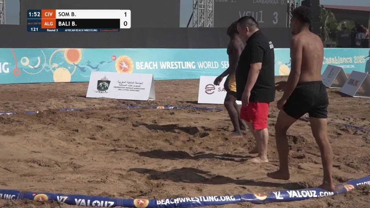 Bakary SOM (CIV) vs. Billel BALI (ALG) • Round 3 • Men's BW 80Kg