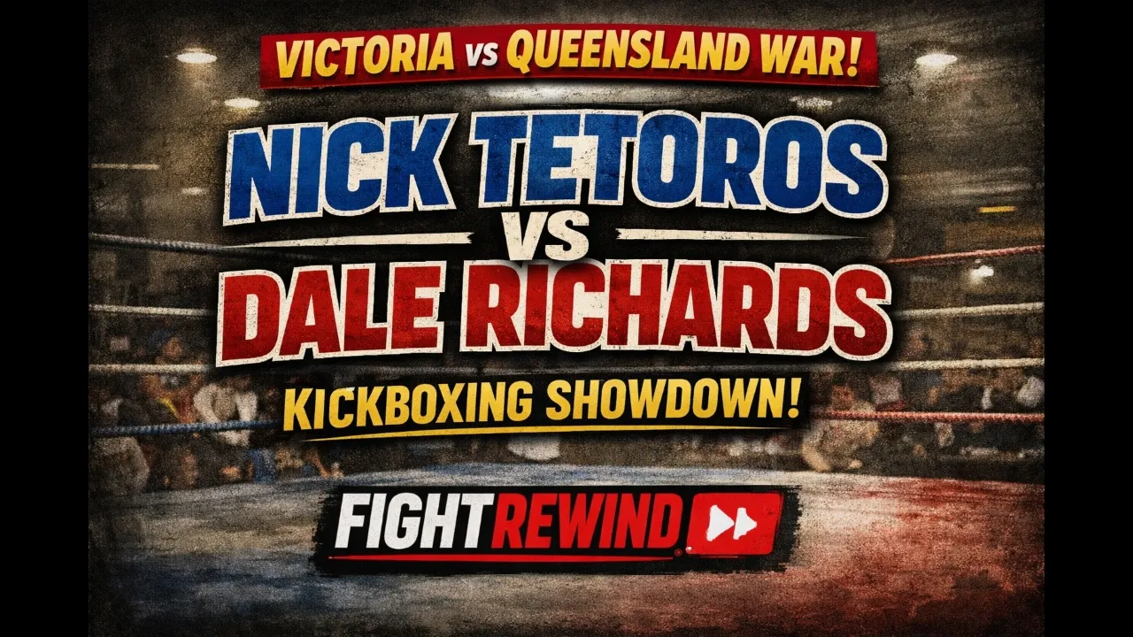 Nick Tetoros (Victoria) vs Dale Richards (Queensland)