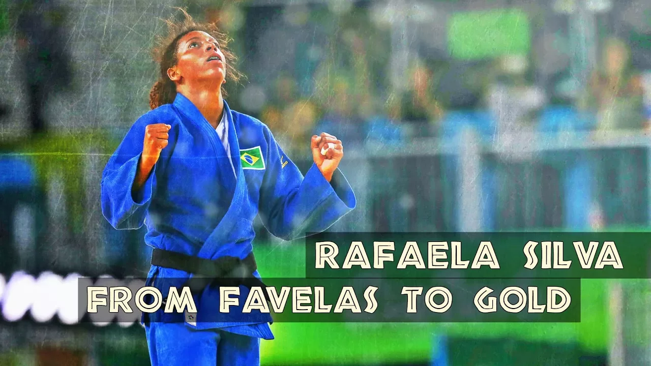 Rafaela Silva - From Favelas to Gold background