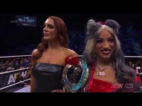 Mercedes Moné and Hikaru Shida promo segment from Dynamite
