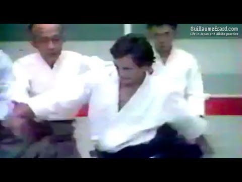 Aikido - Kisshomaru Ueshiba Demonstration (Paris, 1980) backdrop