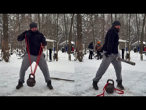 Crazy Russian WorkOut For Ko