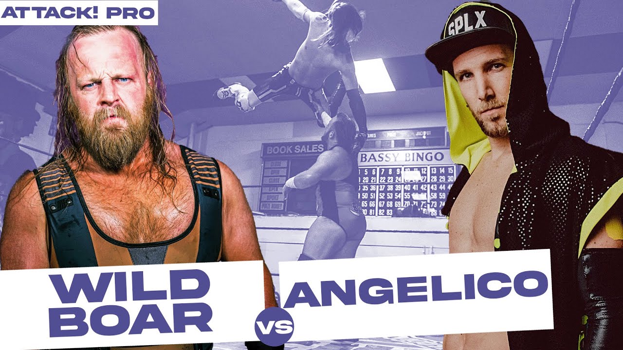 FREE MATCH - Angelico vs Wild Boar (ATTACK! Pro Wrestling)