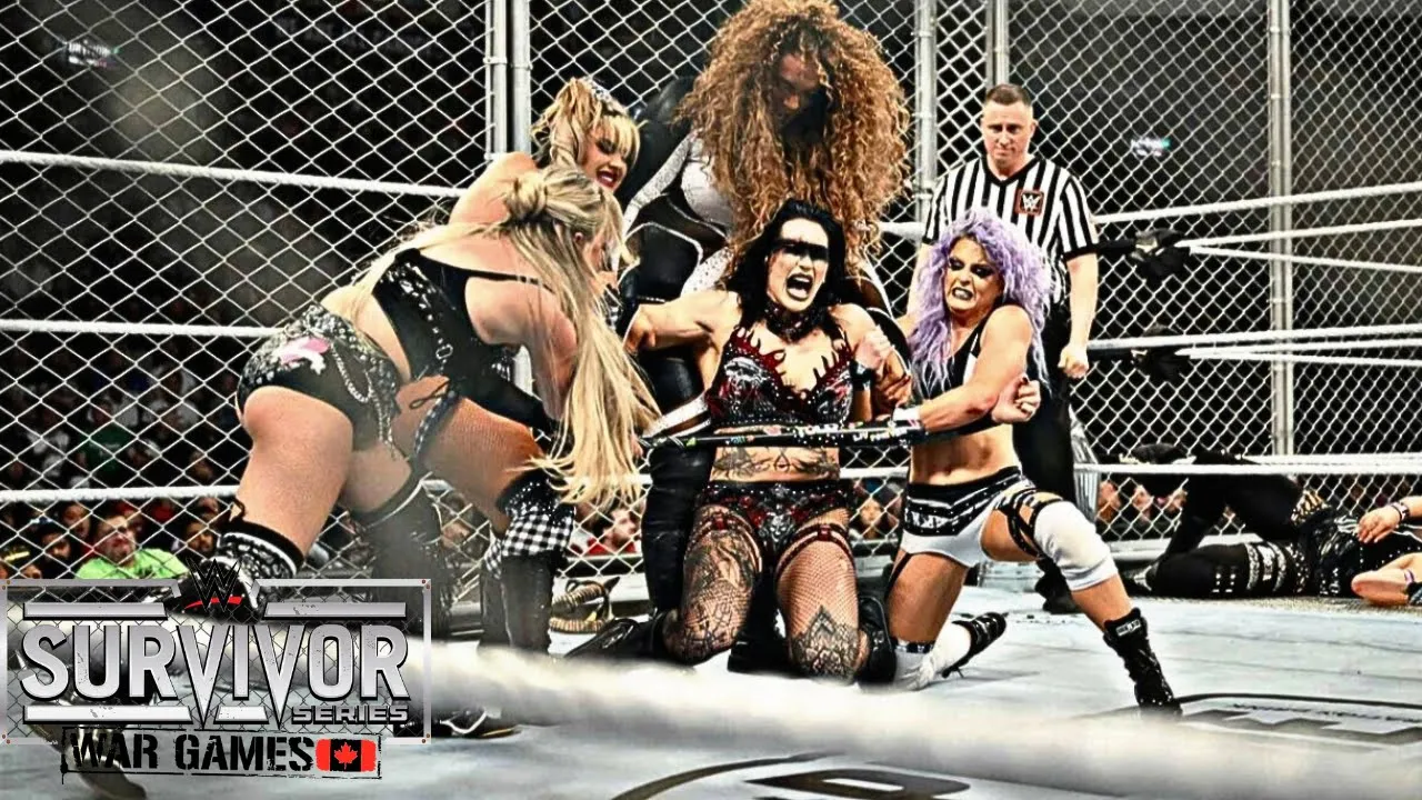 Women's War Games Match Survivor Series 2024 | War Games Match | Survivor Series 2024 background
