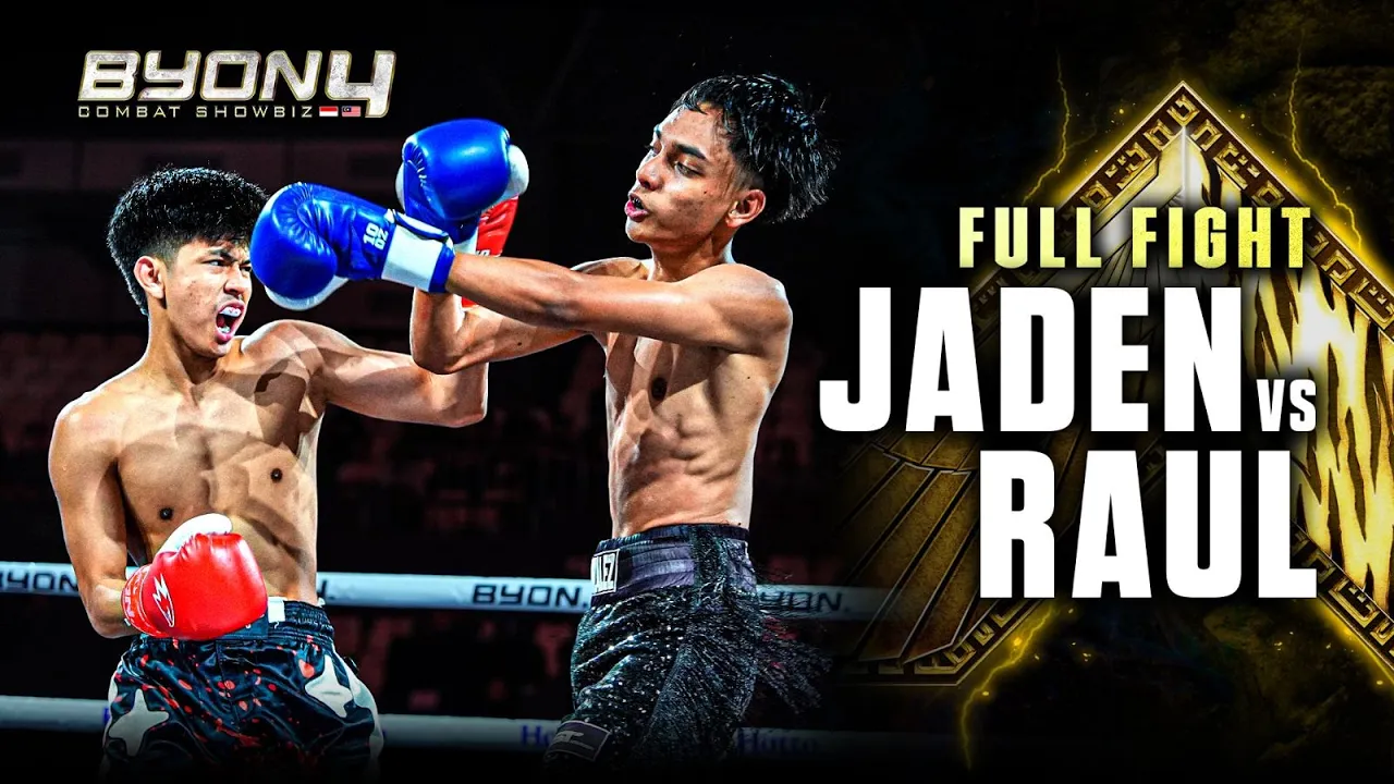 JADEN BACHTERA VS RAUL GONZALES (BYON COMBAT SHOWBIZ VOL.4)  FREE FIGHT