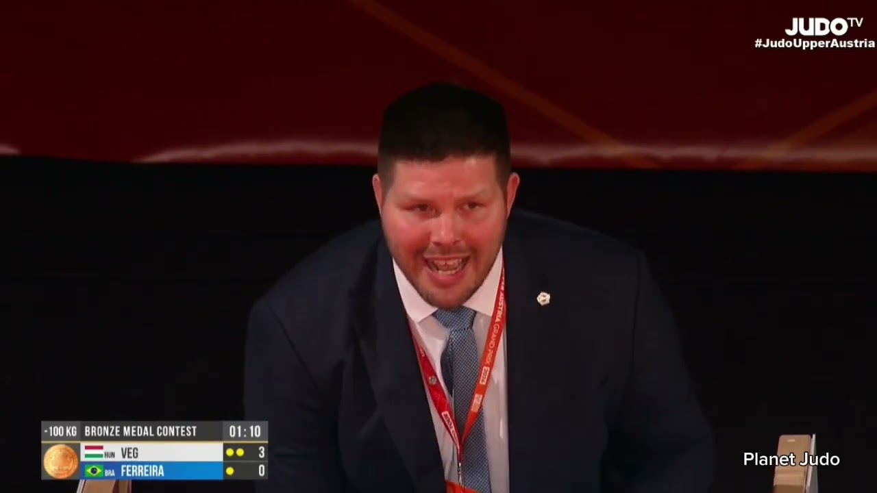 Zsombor VEG 🇭🇺 🆚️ Giovani FERREIRA 🇧🇷 | схватка за бронзу/-100кг | Гран При Австрия 2026