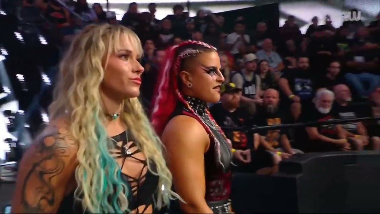 WWE NXT GIGI DOLLIN & TATUM PAXLEY VS LASH LEGEND & JAKARA JACKSON 03/25/25