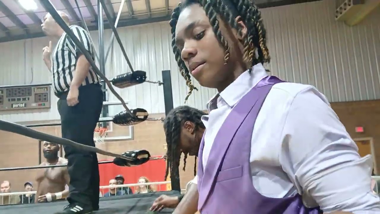 The Suburban German Joseph von Jaeger takes on The Absolute Truth Alexander Moss at WCPW Tournament 