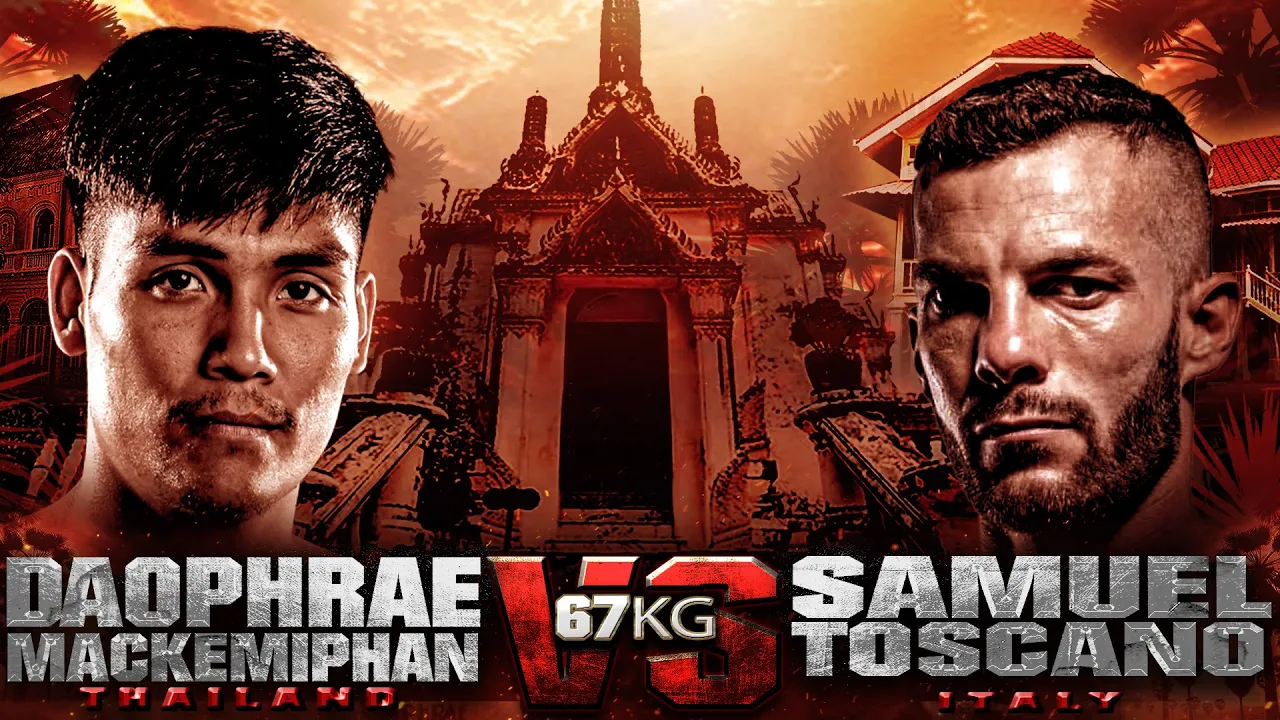 ดาวแพร่ แม็คเคมีภัณฑ์ VS ซามูเอล ทอสคาโน่ | THAI FIGHT คาดเชือก เพชรบุรี backdrop